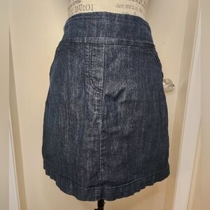 90s Denim Jean Skirt Shorts Skort